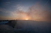 Sunrise Over The Falls